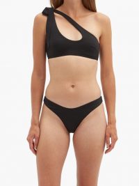 ZIMMERMANN Empire one-shoulder cutout bikini ~ asymmetric cut-out bikinis