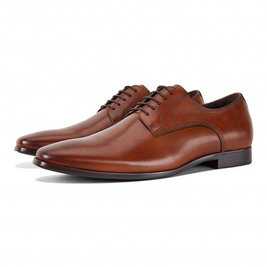 Jaunt Cognac shoes – Julius Marlow – stylsh and attractive Australian footwear – Soft hand burnished leather upper – Breathable lining – Rubber outsole for better grip – Lace up derby – Designed in Melbourne - flipped