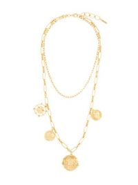 Jennifer Behr Pangea short necklace / multi pendant necklaces / ancient look pendants