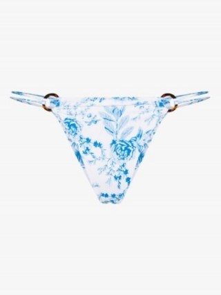 Juillet Emma Wilder Floral Print Bikini Bottoms - flipped