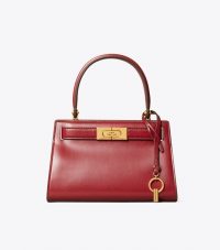 TORY BURCH LEE RADZIWILL PETITE BAG Tinto / chic dark red handbags