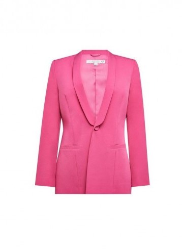 MISS SELFRIDGE Petite Pink Blazer Co-Ord - flipped