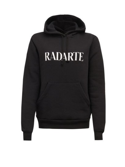 RODARTE Rodarte-print fleeceback-jersey hooded sweatshirt