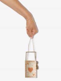 Rosantica Poker crystal-embellished box bag ~ small luxe evening bags