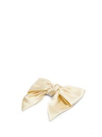 SOPHIE BUHAI Silk-satin bow hair clip
