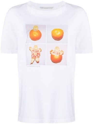Stella McCartney photographic print T-shirt - flipped