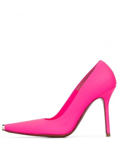 Vetements Pink 110mm Décolleté pumps ~ toe cap court shoes - flipped