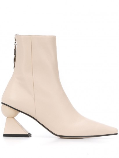 Yuul Yie sculpted heel ankle boots / contemporary heeled boot