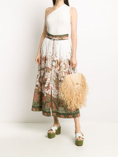 ZIMMERMANN floral-print maxi skirt - flipped
