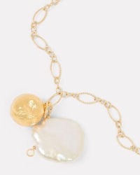 ALIGHIERI Moon Fever Chain-Link Bracelet | bracelets | freshwater pearls | charms