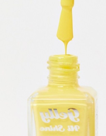 Barry M Gelly Hi-Shine Nail Polish – Lemon Sorbet - flipped