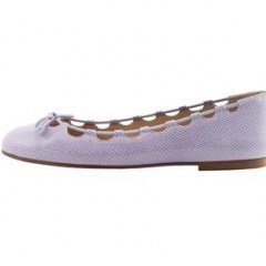 Nicky Hilton Rothschild light-purple ballet flat shoes, French Sole x Nicky Hilton Charlott – Lilac Snake flats, on Instagram, 21 July 2020 | celebrity social media footwear | fashion - flipped