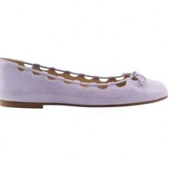Nicky Hilton Rothschild light-purple ballet flat shoes, French Sole x Nicky Hilton Charlott – Lilac Snake flats, on Instagram, 21 July 2020 | celebrity social media footwear | fashion