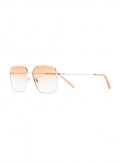 Chimi Sayonara aviator-frame sunglasses / metal frames - flipped