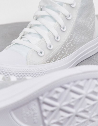 Converse Chuck Taylor Translucent / white high-top trainers
