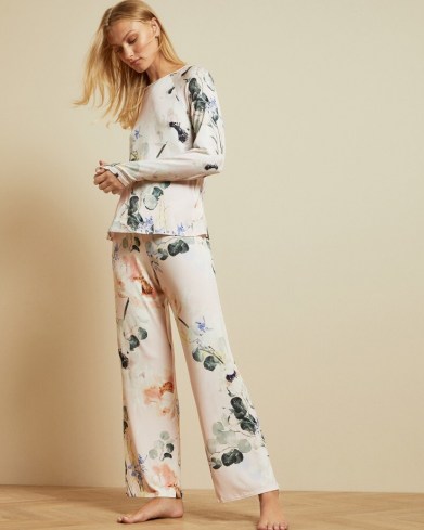 TED BAKER YALIINE Elegant jersey pyjama bottoms ~ printed pyjamas