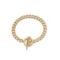 MISSOMA gold claw t-bar chain bracelet / chunky curb chain bracelets