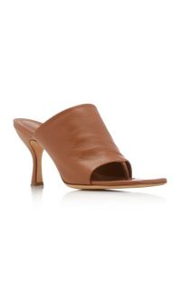 GIA x Pernille Teisbaek Tan-Leather Sandals