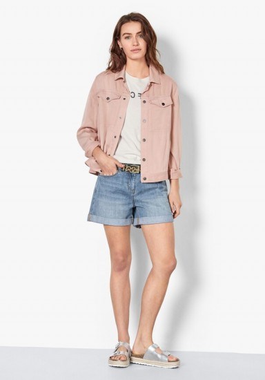 hush Nesta Jacket Pink / summer wardrobe staple - flipped