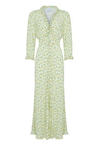 GHOST NISHA DRESS Floating Buttercup Floral / romantic frill trimmed dresses - flipped