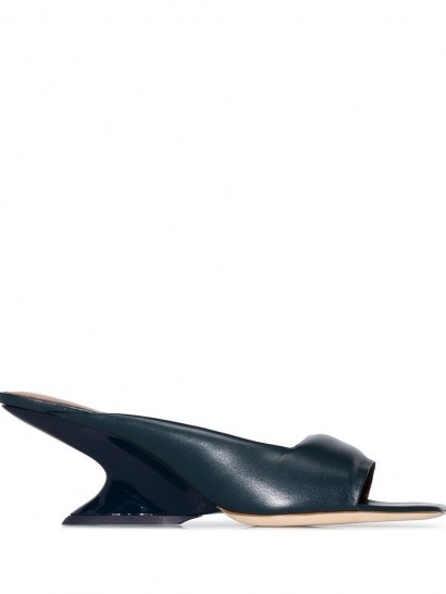 Rejina Pyo Norma 60mm mules – sculptural heels - flipped