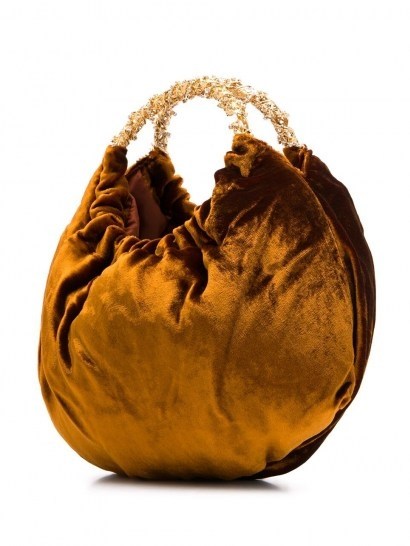 Rosantica Impero crystal-embellished bag | small velvet bags - flipped