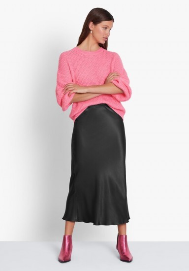 hush Simone Slinky Skirt Black / wardrobe essential