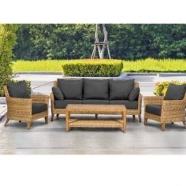 Deja 5 Seater Rattan Sofa Set – Sol 72 Outdoor – Wayfair – garden furniture