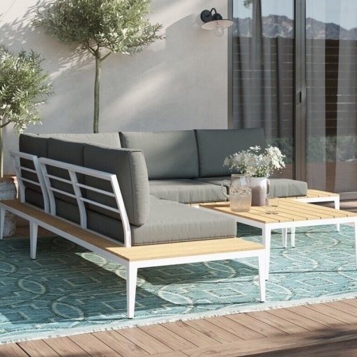 Kirch 5 Seater Corner Sofa Set – Sol 72 Outdoor- Wayfair