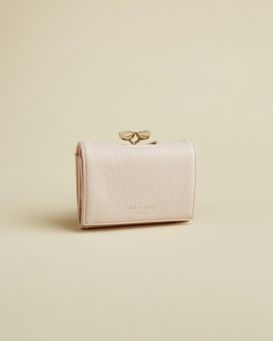 TED BAKER ALYESHA Teardrop crystal mini bobble purse light pink ~ embellished purses
