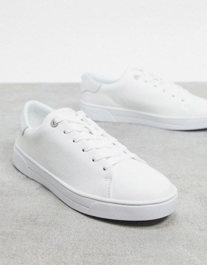 Ted Baker cleari leather trainers – Asos - flipped