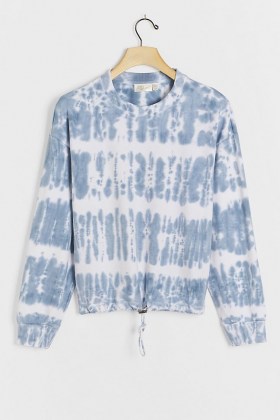 Namur Tie-Dye Sweatshirt – cotton pullover sweat top