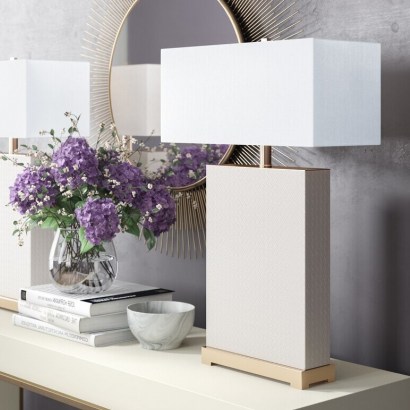 Julieta 71cm Table Lamp Set by Bloomsbury Market – vintage style lamp offering modern luxury - flipped