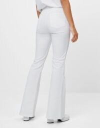 Bershka Flared jeans White | denim flares