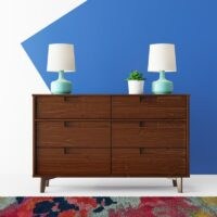 Winters 6 Drawer Double dresser by Hashtag Home – straight lines are all the fashion