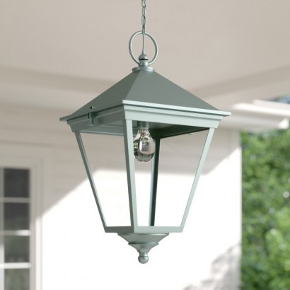 Hugh 1 Light Outdoor Hanging Lantern by Ophelia & Co. – simple, subtle hanging lantern - flipped