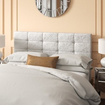 Dye Upholstered Headboard – great colour combo going on here - flipped