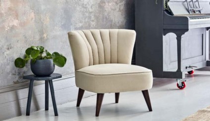 Darlings of Chelsea SAXTON CHAIR ~ elegant single chairs - flipped
