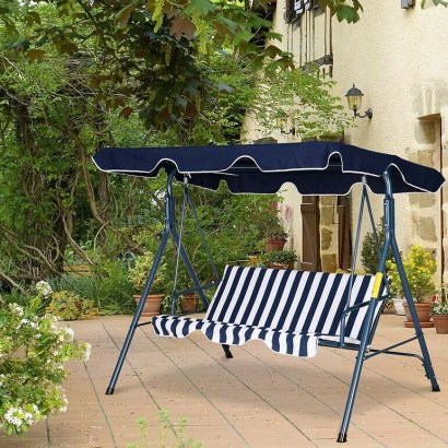 Wimbish Swing Seat by Sol 72 Outdoor – put your feet up and relax in your garden