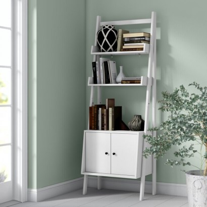 Vamo Ladder Bookcase by 17 Stories – elegant furniture to make your home special - flipped