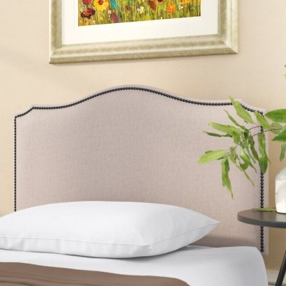 Upholstered Headboard by Symple Stuff. Plain but ever so nice! - flipped