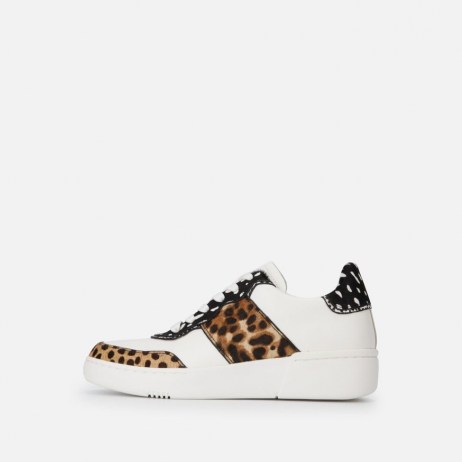 KENNETH COLE KAM COURT ANIMAL SNEAKER ~ glamorous sneakers - flipped