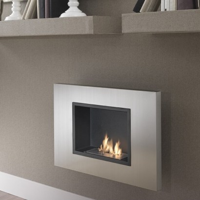 Anais Wall Mounted Ethanol Fire by Belfry Heating – don’t get cold by snuggling up in front of a fabulously stylish fire