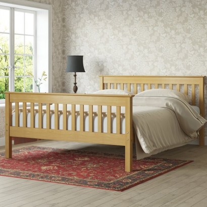 Hearthstone Bed Frame by ClassicLiving – solid wood - flipped
