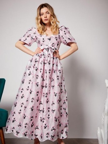 sister jane First Dance Maxi Dress ~ pink floral dresses