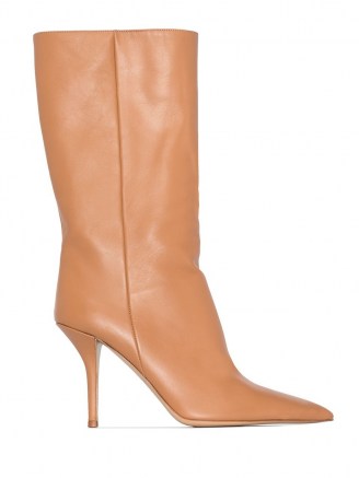 Gia Couture x Pernille Teisbaek Perni 06 85mm boots | luxe calf length boots