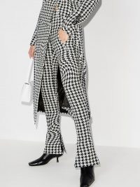 Off-White psychedelic houndstooth-print trousers