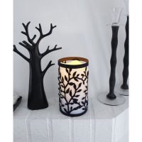 Flameless Candle by The Party Aisle – love the silhouette design