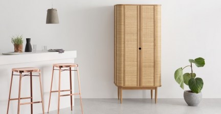 Liana woven cabinet – Ash and Rattan – simple yet stylish
