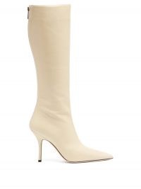 PARIS TEXAS Mama knee-high leather boots ~ luxe point toe knee highs